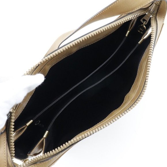 CELINE Macadam Shoulder Bag beige PVC Women - Picture 4 of 10